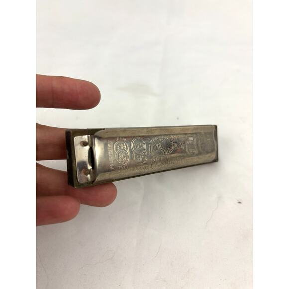 Vintage M Hohner's Harmonica Marine Band Germany Key of C - Picture 8 of 16